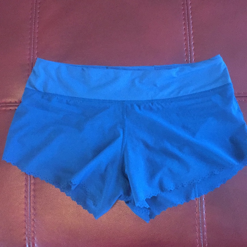 Lululemon Shorts with scalloped trim!